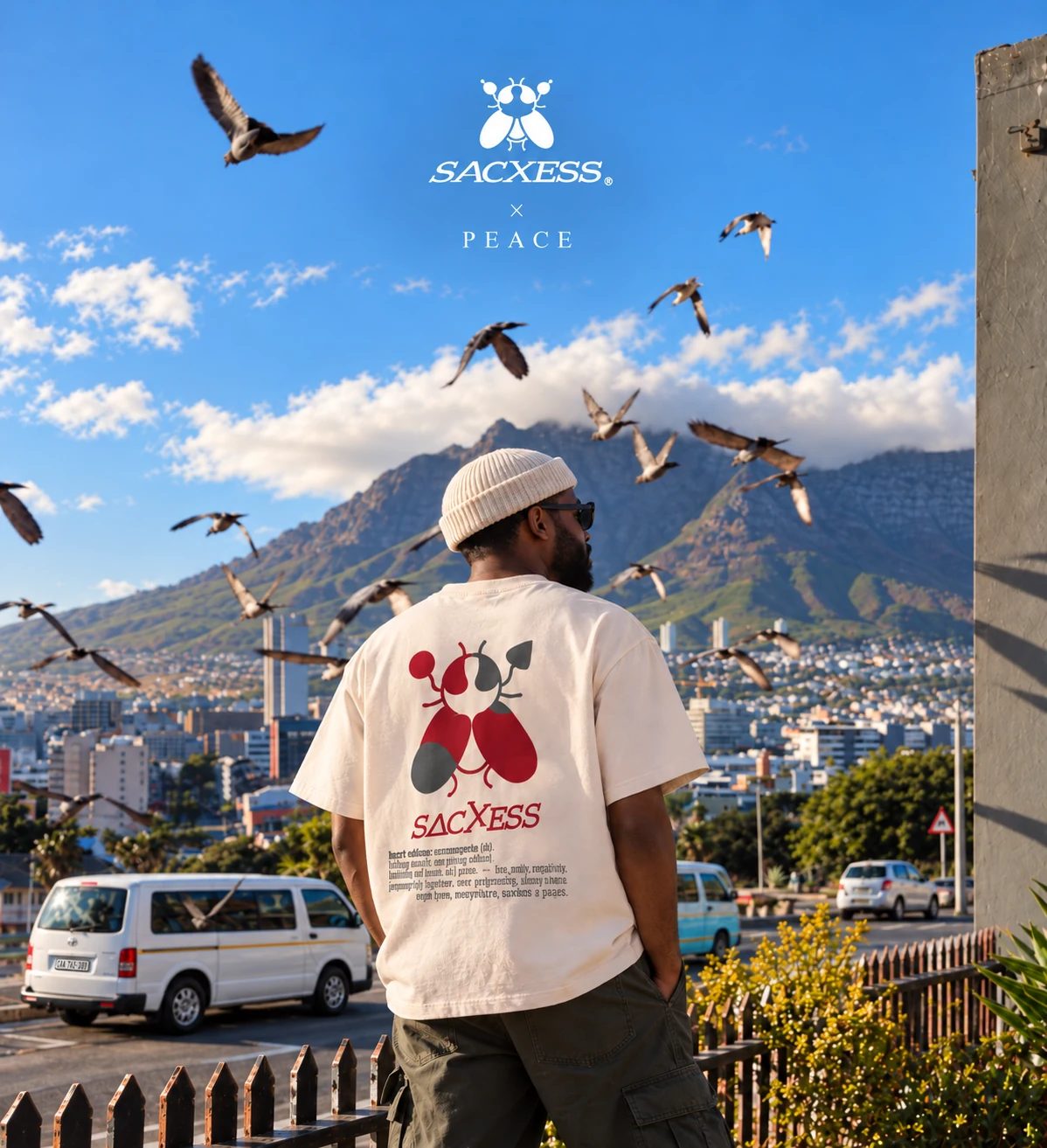 SACXESS x Peace capsule artwork